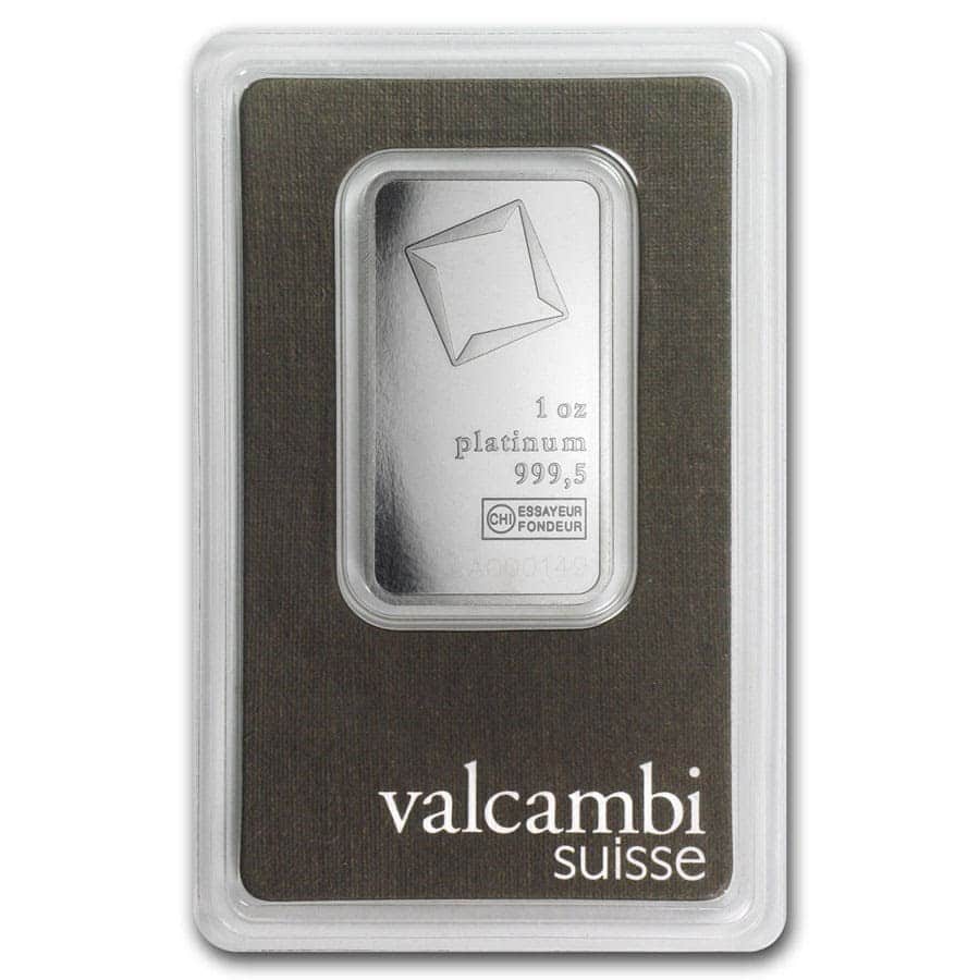1 oz Platinum Bar - Image 3