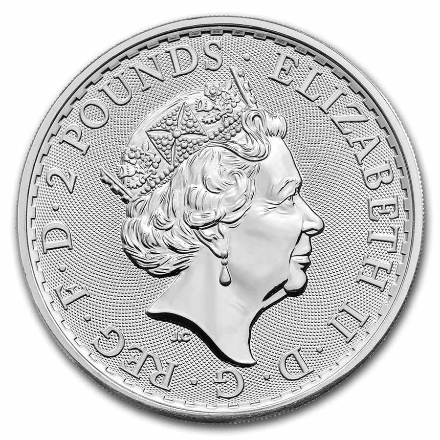 1 oz Britannia Silver Coin (Random Date) - Image 3