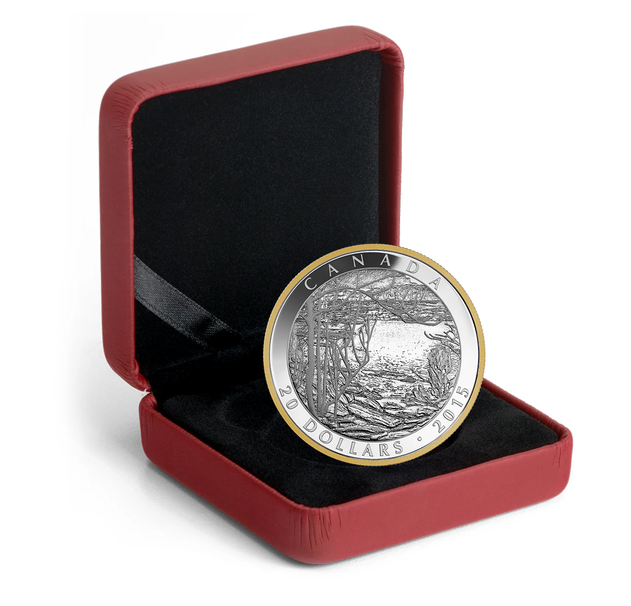 1 oz Tom Thomson: Spring Ice (1916) Silver Coin - Image 3