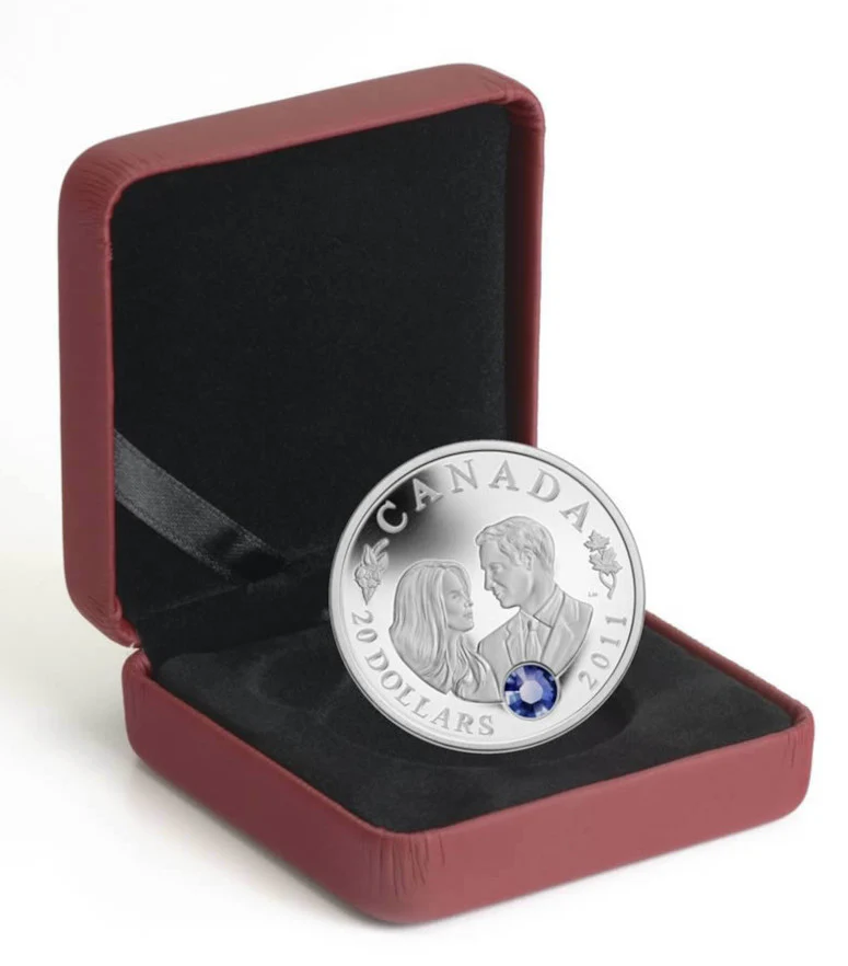 1oz Royal Wedding Celebration of Prince William and Kate Silver Coin - Image 3