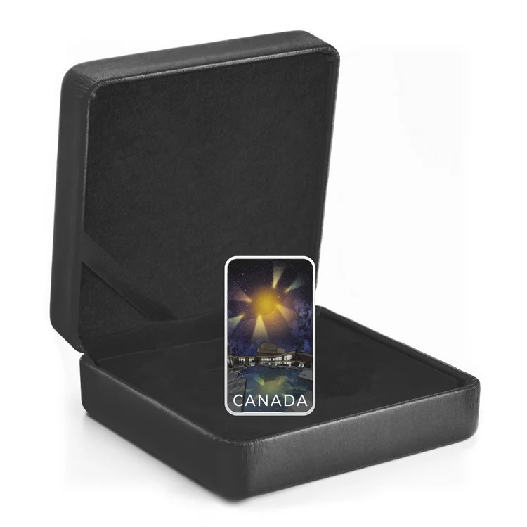 1oz Silver $20 Glow in the Dark UFO Coin (The Montreal Incident) - Image 4