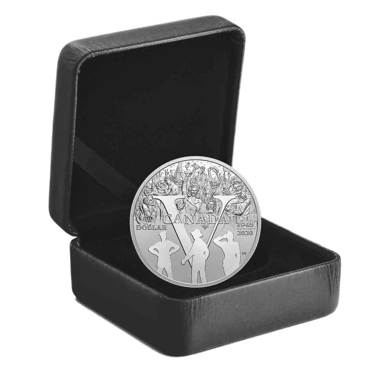75th Anniversary of V-E Day Silver Coin - Image 3