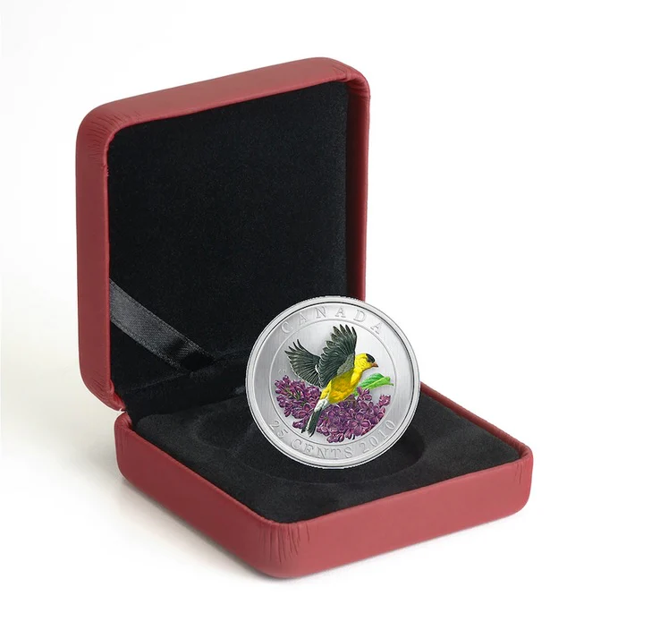Birds of Canada: Goldfinch Quarter - Image 3