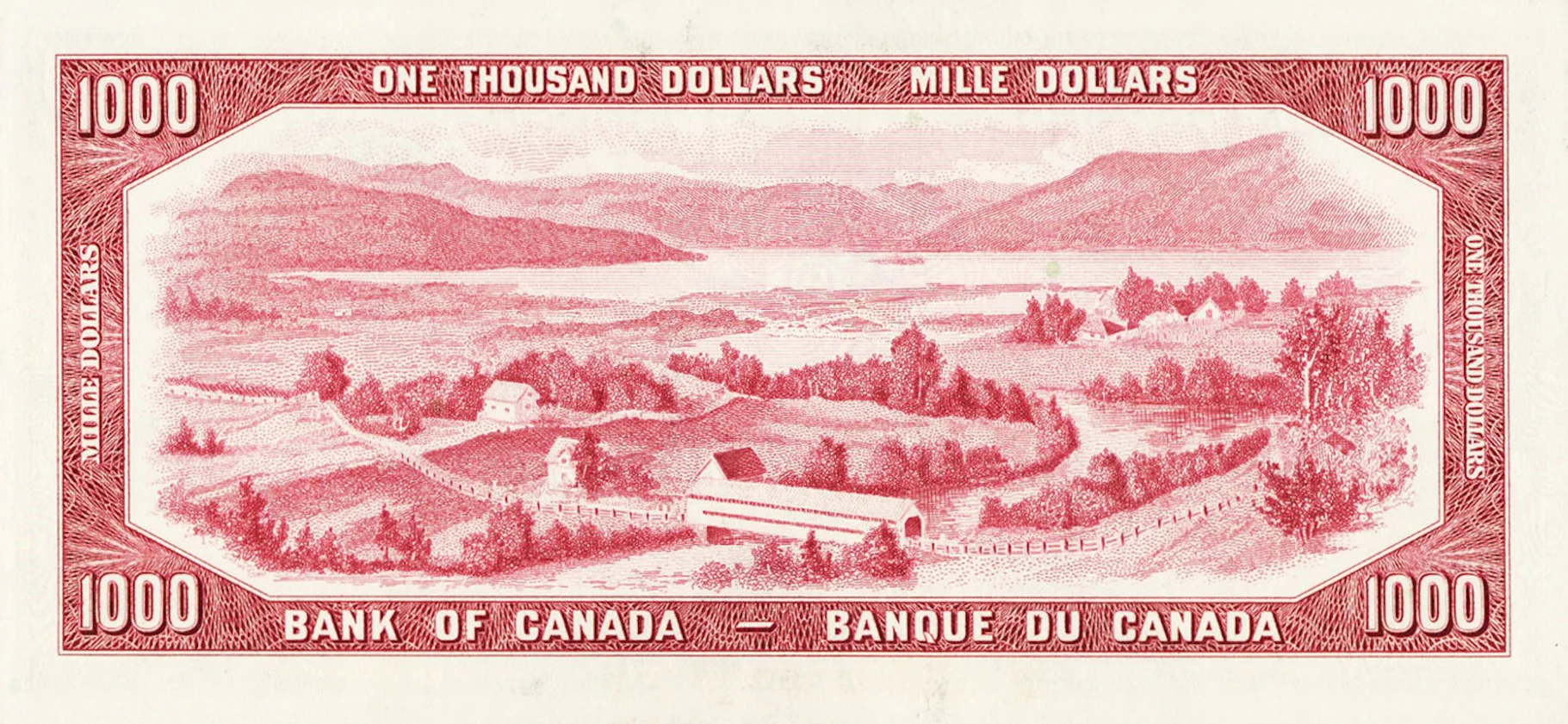 Canadian $1,000 Bill (Lawson-Bouey) - Image 3