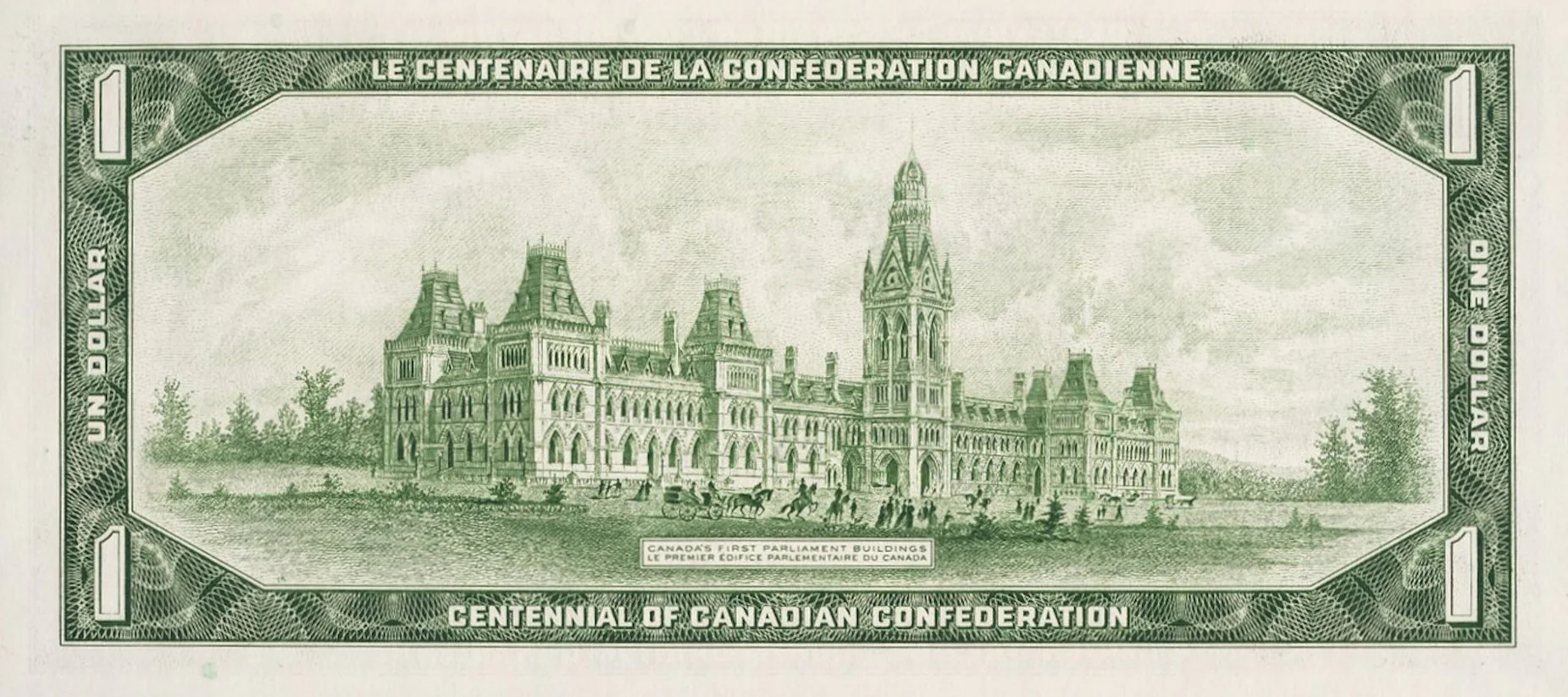 Canadian $1 Bill (Beattie-Rasminsky) - Image 3