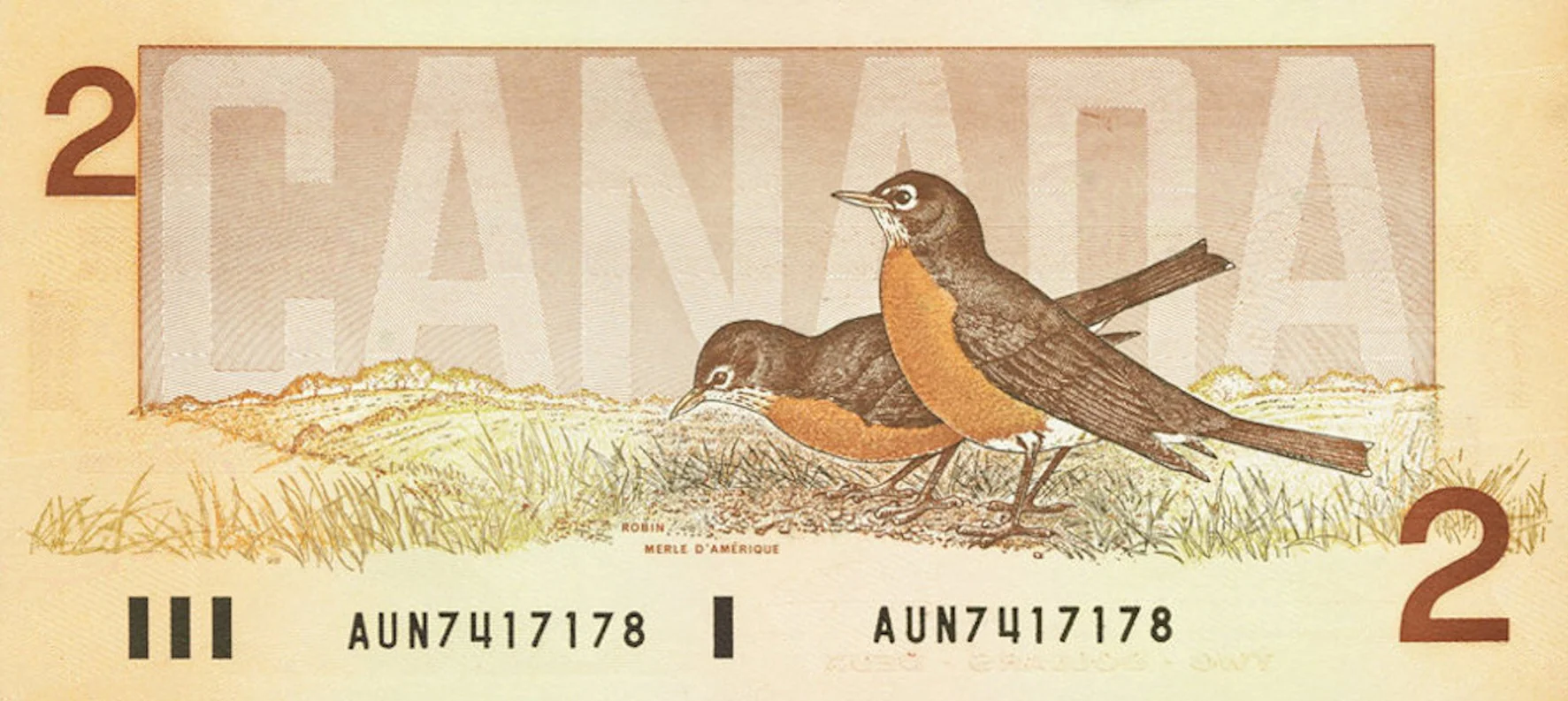 Canadian $2 Bill (Thiessen-Crow) - Image 3